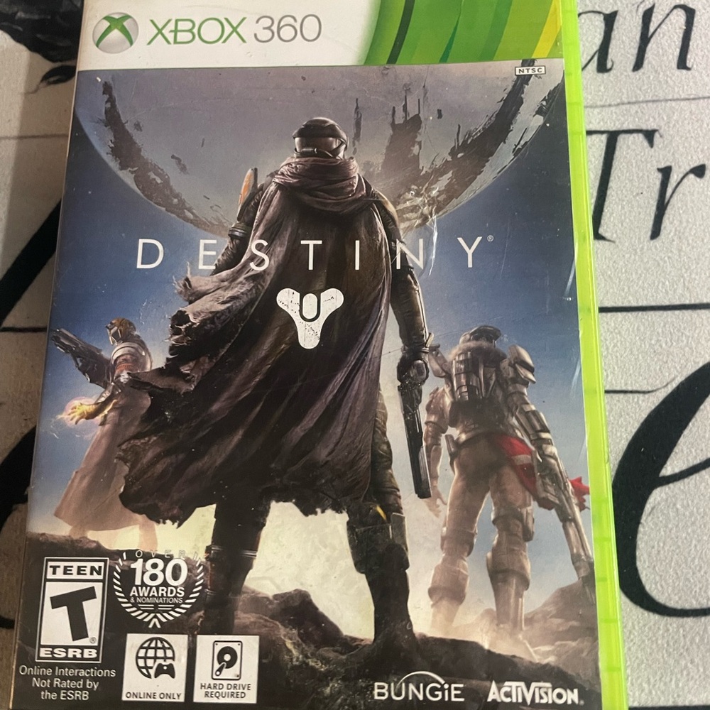 Destiny for 360 - Black Cover Art